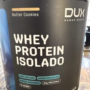 DUX Human Health Whey Protein Isolado Sabor Bitter Cookies