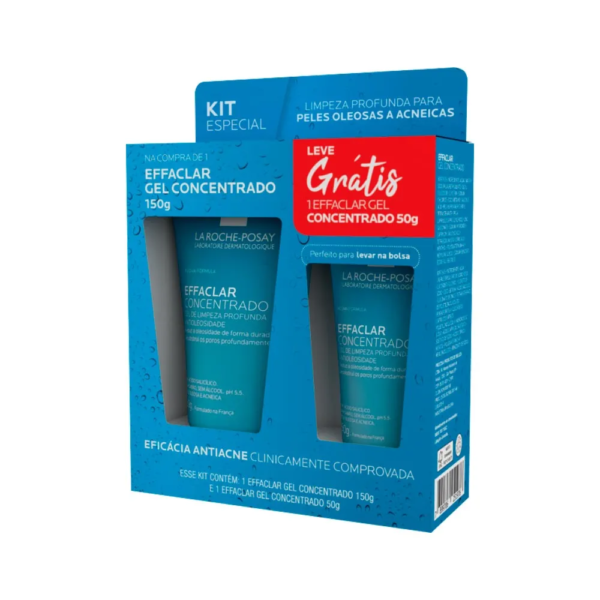 Effaclar Gel Para Limpeza 150gr+ 50gr Concentrado