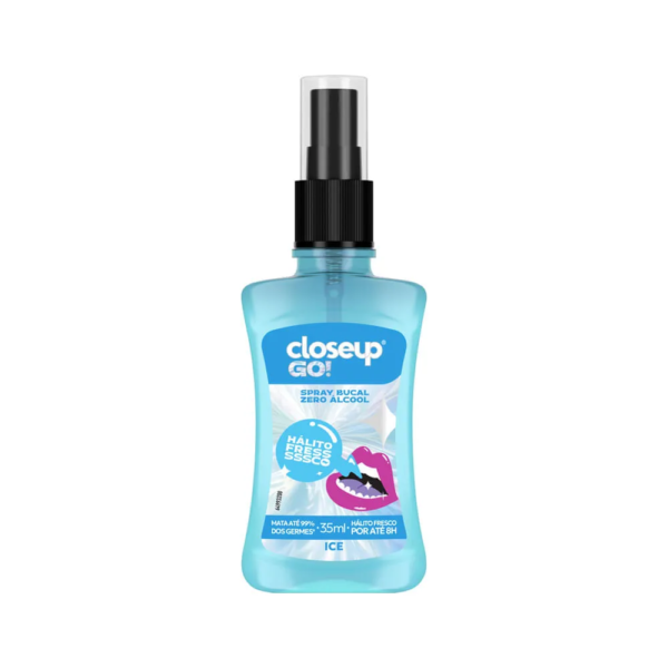Enxaguante Bucal Close Up Go Ice Spray 35ml