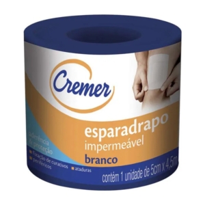Esparadrapo Cremer 5cmx4,5m Branco