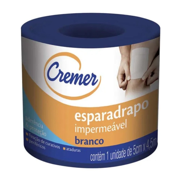 Esparadrapo Cremer 5cmx4,5m Branco