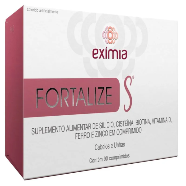 Exímia Fortalize S Cabelos e Unhas Com 90 Comprimidos