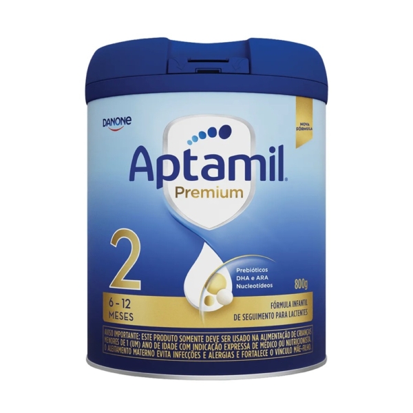 Fórmula Infantil Aptamil Premium 2 800g 6-12 Meses