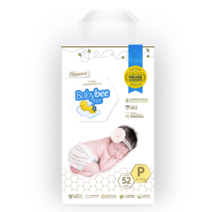 Fralda Baby Bee Free Dermoprotetora P Com 52 Unidades