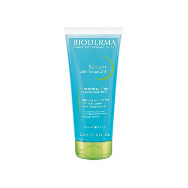 Gel De Limpeza Antioleosidade Bioderma Sébium Gel Moussant 100ml