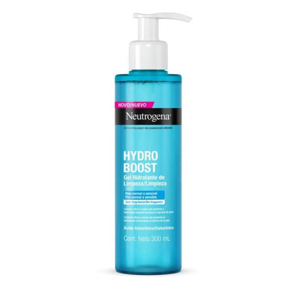 Gel Hidratante De Limpeza Neutrogena Hydro Boost 300ml