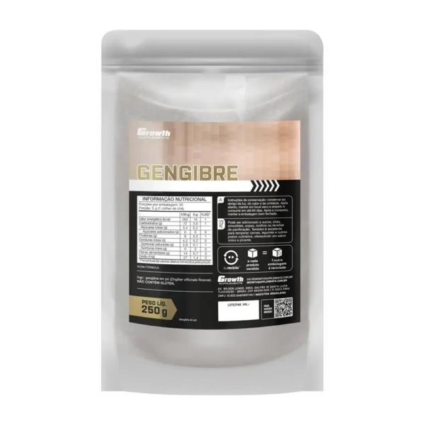 Gengibre Em Pó 250g