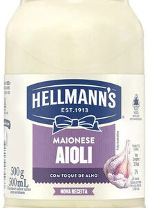 Hellmann's Maionese Aioli Hellmanns Pote 500g