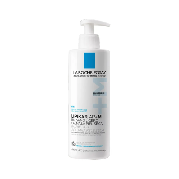 Hidratante Corporal Lipikar Baume Ap+m Light Seca E Sensivel 400ml