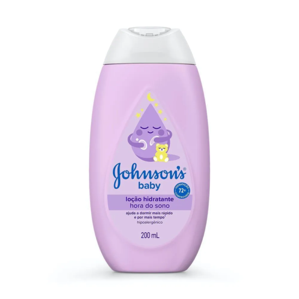 Hidratante Johnson Baby 200ml Locao Hora Do Sono