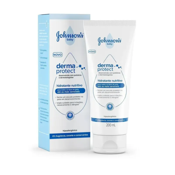 Hidratante Johnson Baby Derma Protect 200ml Nutritivo