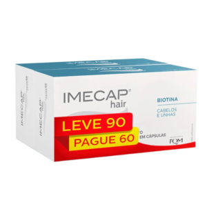 Imecap Hair 90 Capsulas Cabelos E Unhas