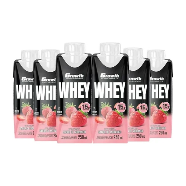 Kit 6x Bebida Láctea Morango