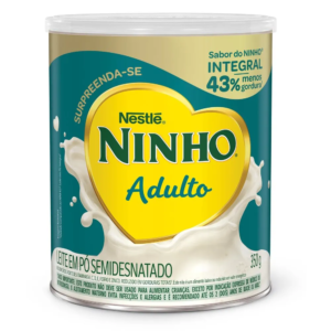 Leite Em Pó Ninho Adulto Semidesnatado Lata 350g