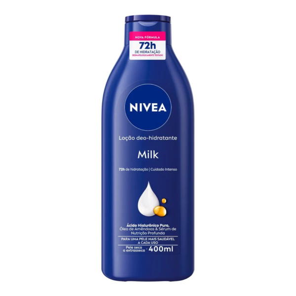 Loção Deo-hidratante Nivea Milk Pele Seca A Extrasseca 400ml