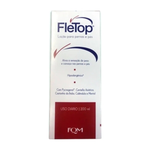 Loção Fletop Para Pernas E Pés 200ml