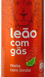 MATTE LEAO Chá Mate Com Gás Limão Leão Lata 290ml