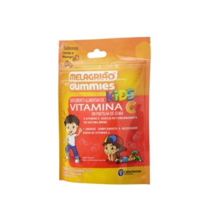 Melagriao Vitamina C Kids Com 30 Gomas Laranja+morango