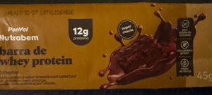 Nutrabem Barra whey protein