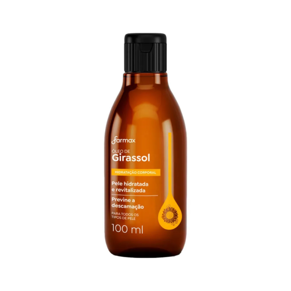Oleo Hidratante Corporal Farmax 100ml Girassol