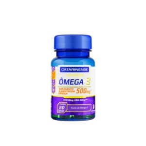 Omega 3 500mg Catarinense Com 80 Capsulas