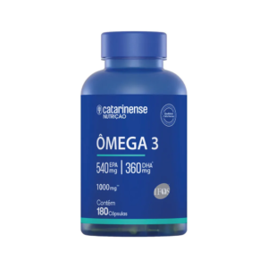 Omega 3 Catarinense 1000mg Com 180 Capsulas