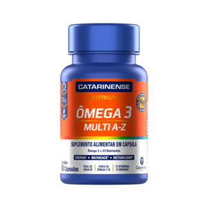 Omega 3 Multi A-z Catarinense Com 60 Capsulas