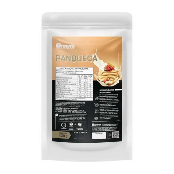 Panqueca Proteica Sabor Natural 420g