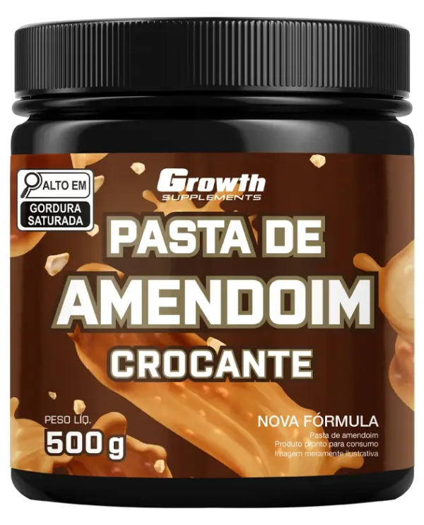 Pasta De Amendoim Crocante 500g
