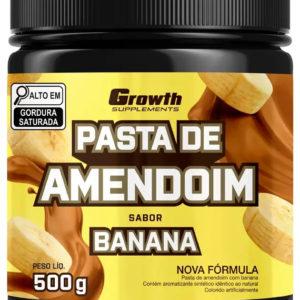 Pasta De Amendoim Sabor Banana 500g