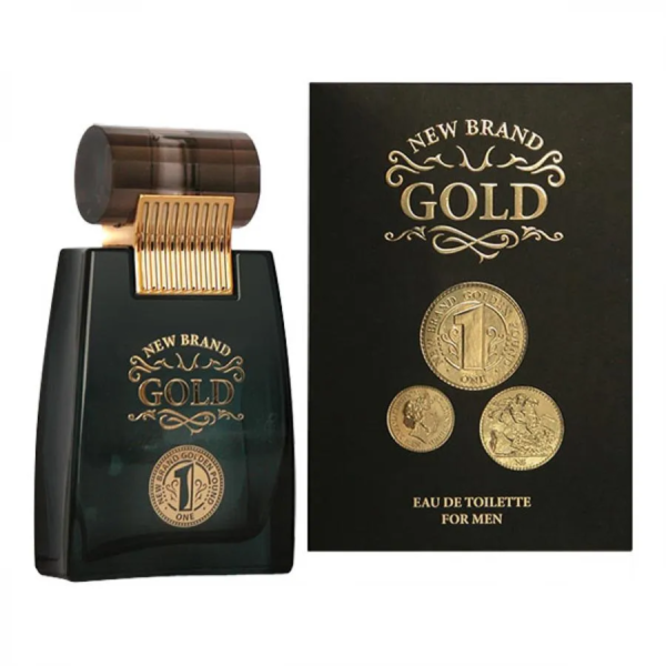 Perfume New Brand Gold For Men 100ml Edt
