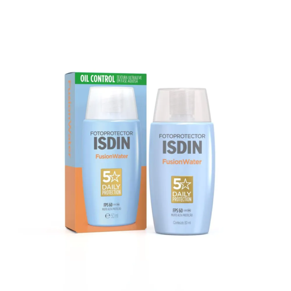 Protetor Solar Isdin Fusion Water Oil Control Fps60 50ml