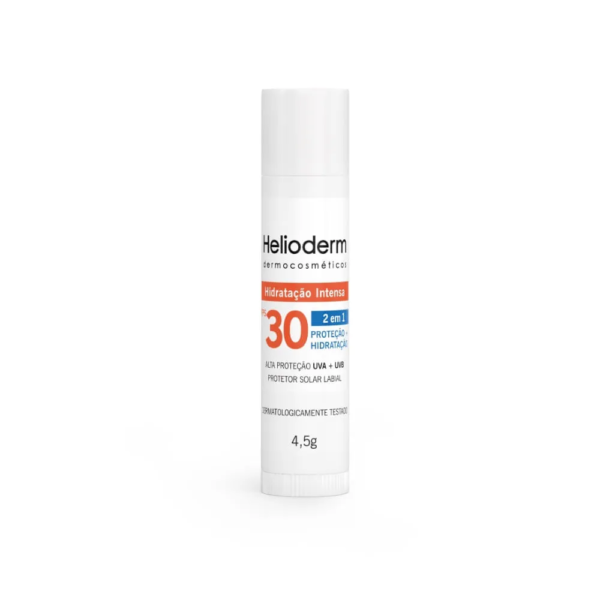 Protetor Solar Labial Helioderm 2 Em 1 Fps30 4,5g