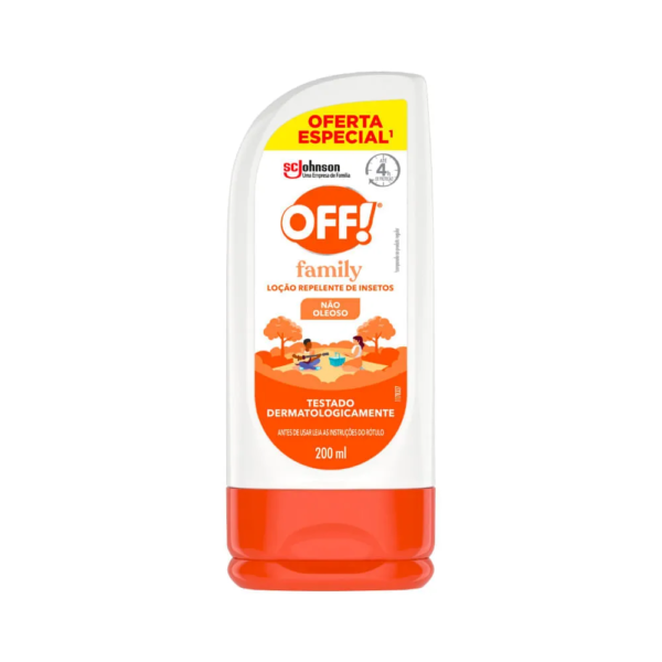 Repelente Off Family 200ml Locao