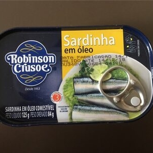 Robinson Crusoe Sardinha com Óleo