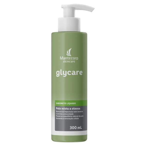 Sabonete Líquido Glycare Pele Mista A Oleosa 300ml