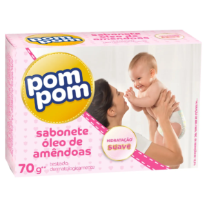 Sabonete Pom Pom Óleo De Amêndoas 70g