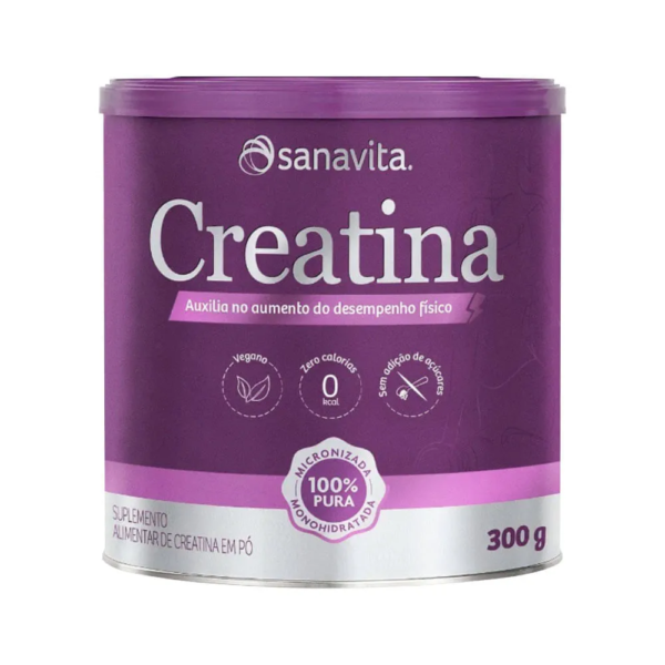 Sanavita Creatina 100% Pura Monohidratada 300g