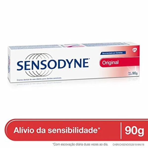 Sensodyne Original Pasta De Dente Para Dentes Sensíveis, 90g
