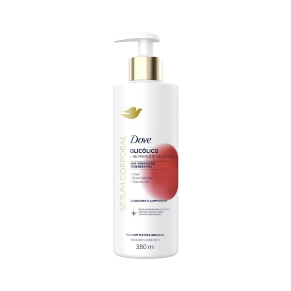 Sérum Deo Hidratante Dove Glicólico + Reparador De Textura 380ml