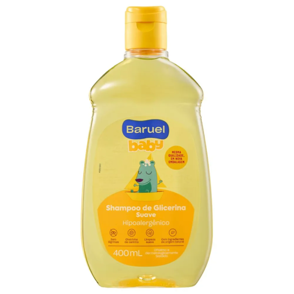 Shampoo Baruel Baby 400ml Suave