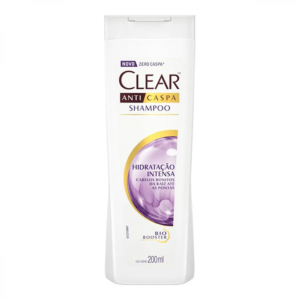 Shampoo Clear Women Anticaspa Hidratação Intensa 200ml