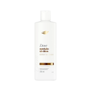 Shampoo Dove Nutrição + Tri-óleos Frasco 370ml