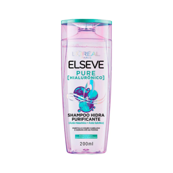 Shampoo Elseve 200ml Pure Hialuronico