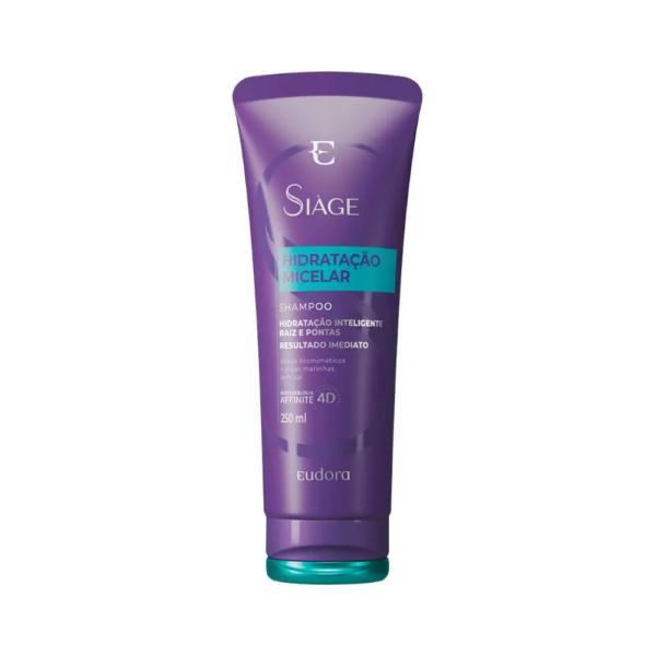 Shampoo Eudora Siage Hidratacao Micelar 250ml