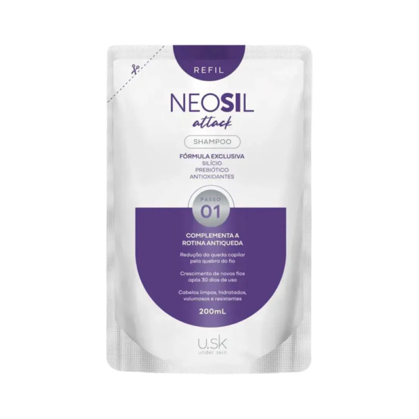 Shampoo Neosil Attack Antiqueda Refil 200ml