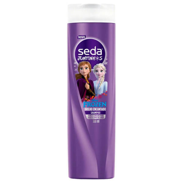 Shampoo Seda Juntinhos 300ml Frozen Brilho Encantado