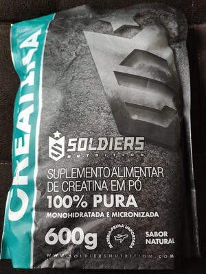 Soldiers Nutrition Creatina Monohidratada e Micronizada