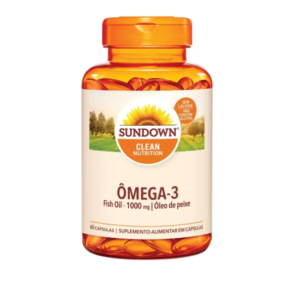 Suplemento Alimentar Sundown Ômega 3 1.000mg 60 Cápsulas