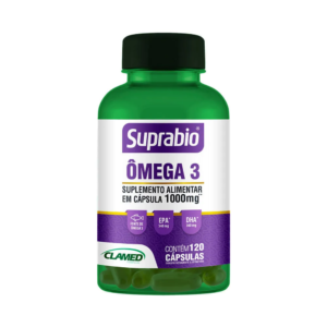 Suplemento Alimentar Suprabio Ômega 3 120 Cápsulas